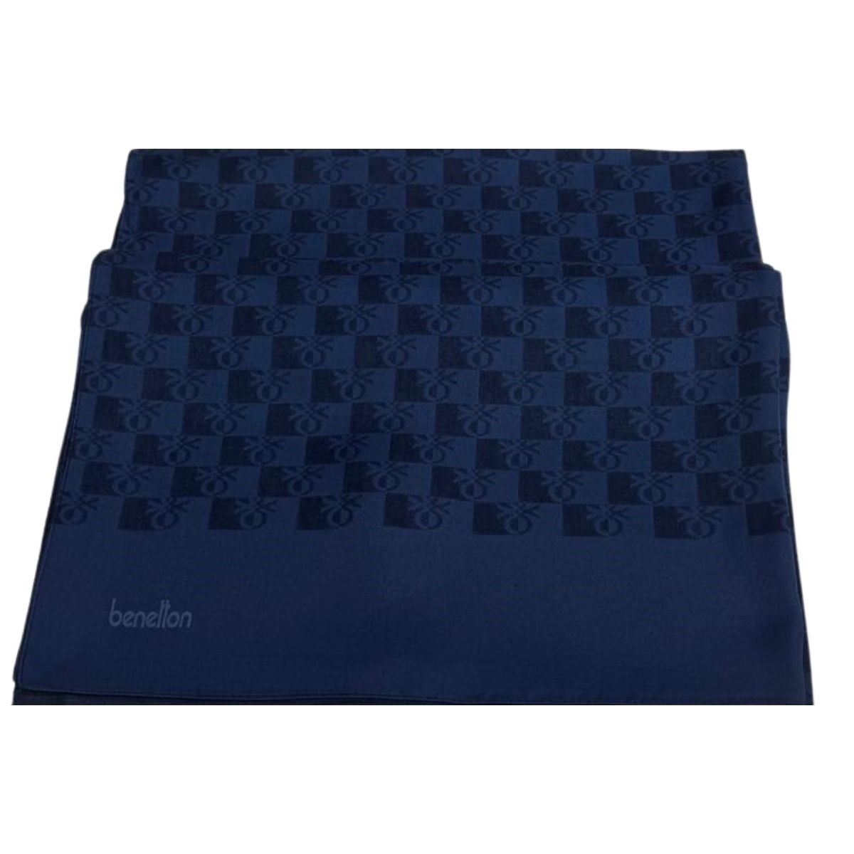 Benetton Elegante Tre Şal 1027-Lacivert