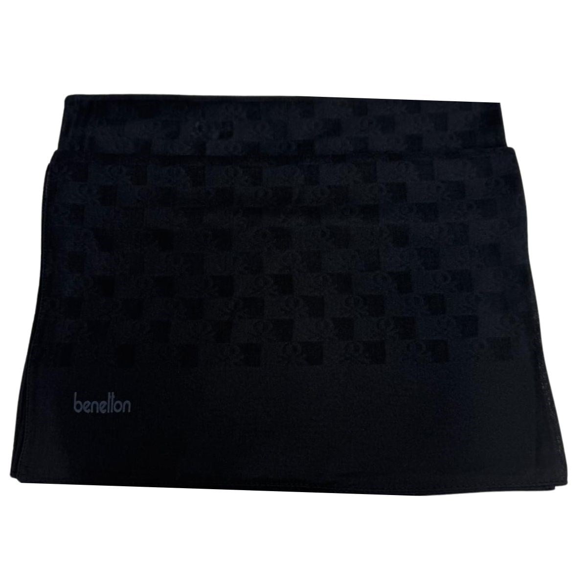 Benetton Elegante Tre Şal 1027-Siyah