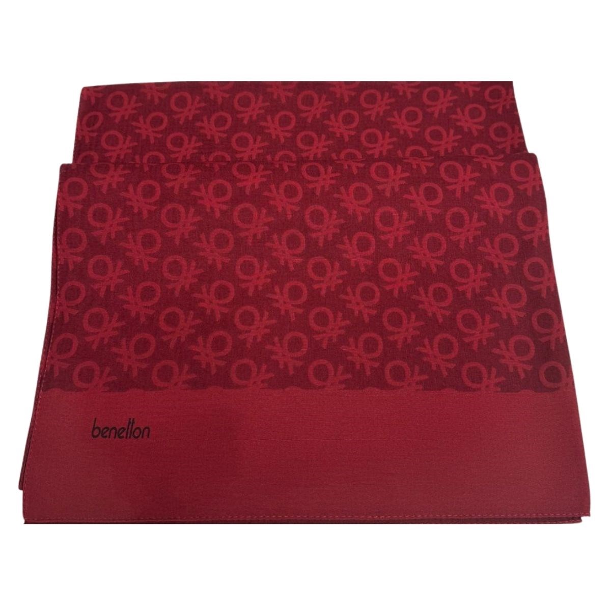 Benetton Elegante Uno Şal 01023-Bordo