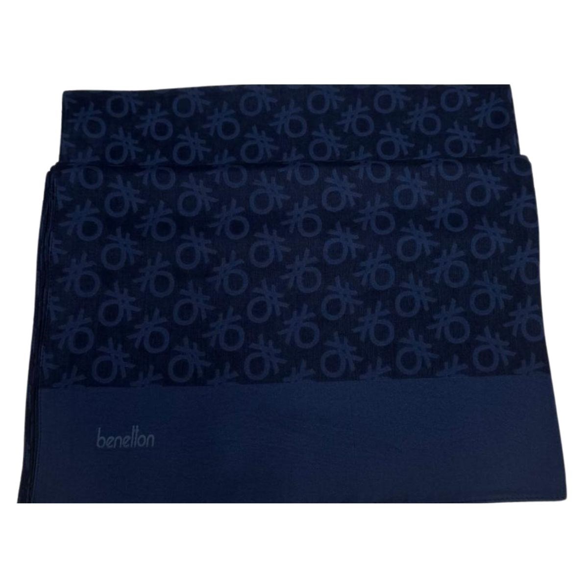 Benetton Elegante Uno Şal 01023-Lacivert