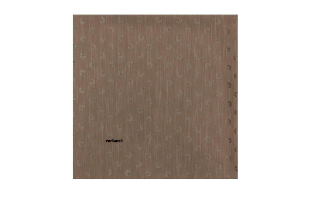 Cacharel Logolu İpek Koton Jakar Eşarp 8932980-933