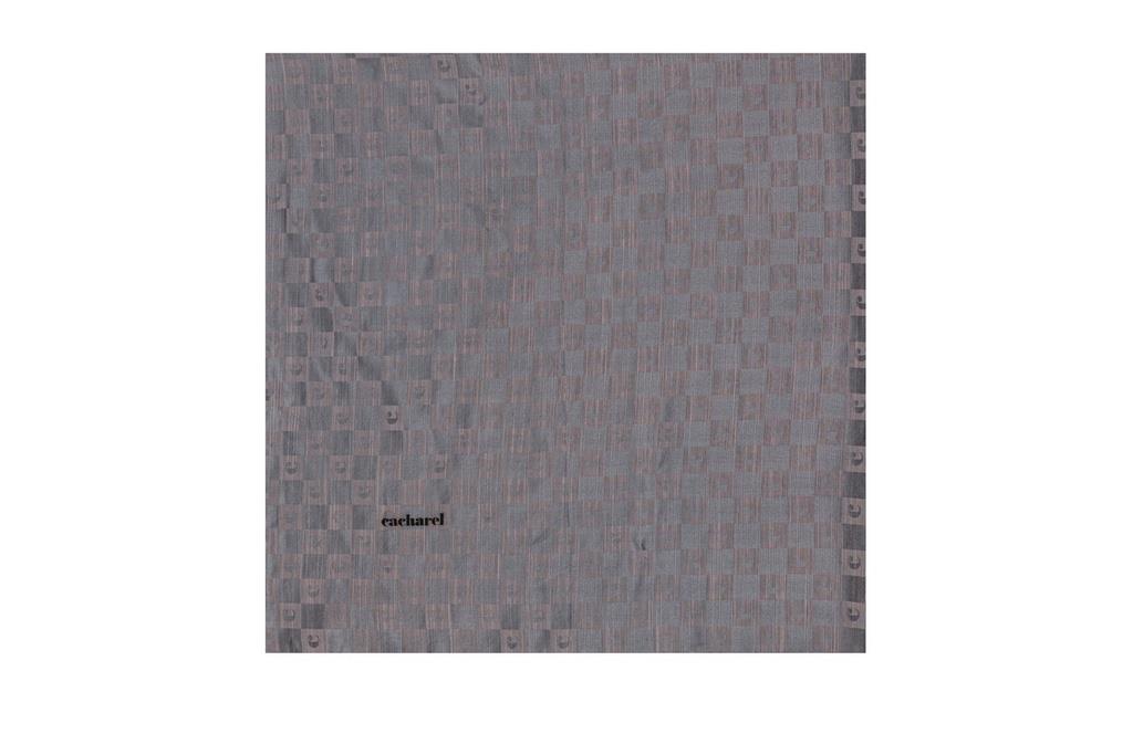 Cacharel Logolu İpek Koton Jakar Eşarp 8932982-971