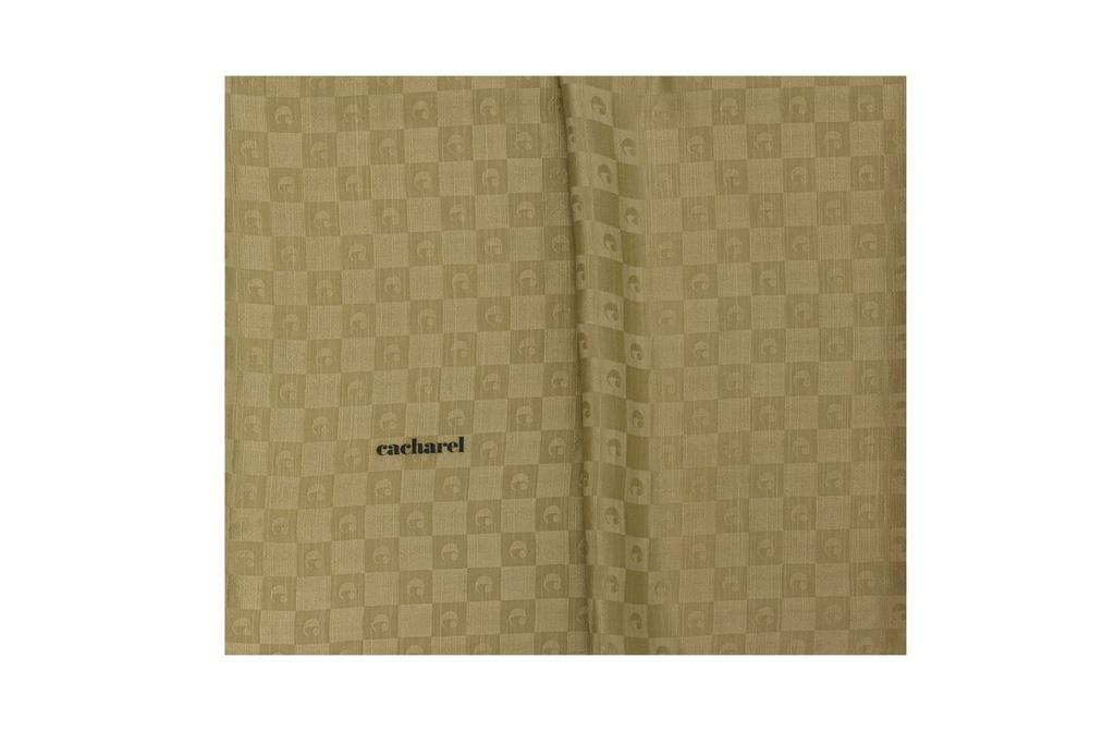 Cacharel Logolu İpek Koton Jakar Etol Şal 8936983-954