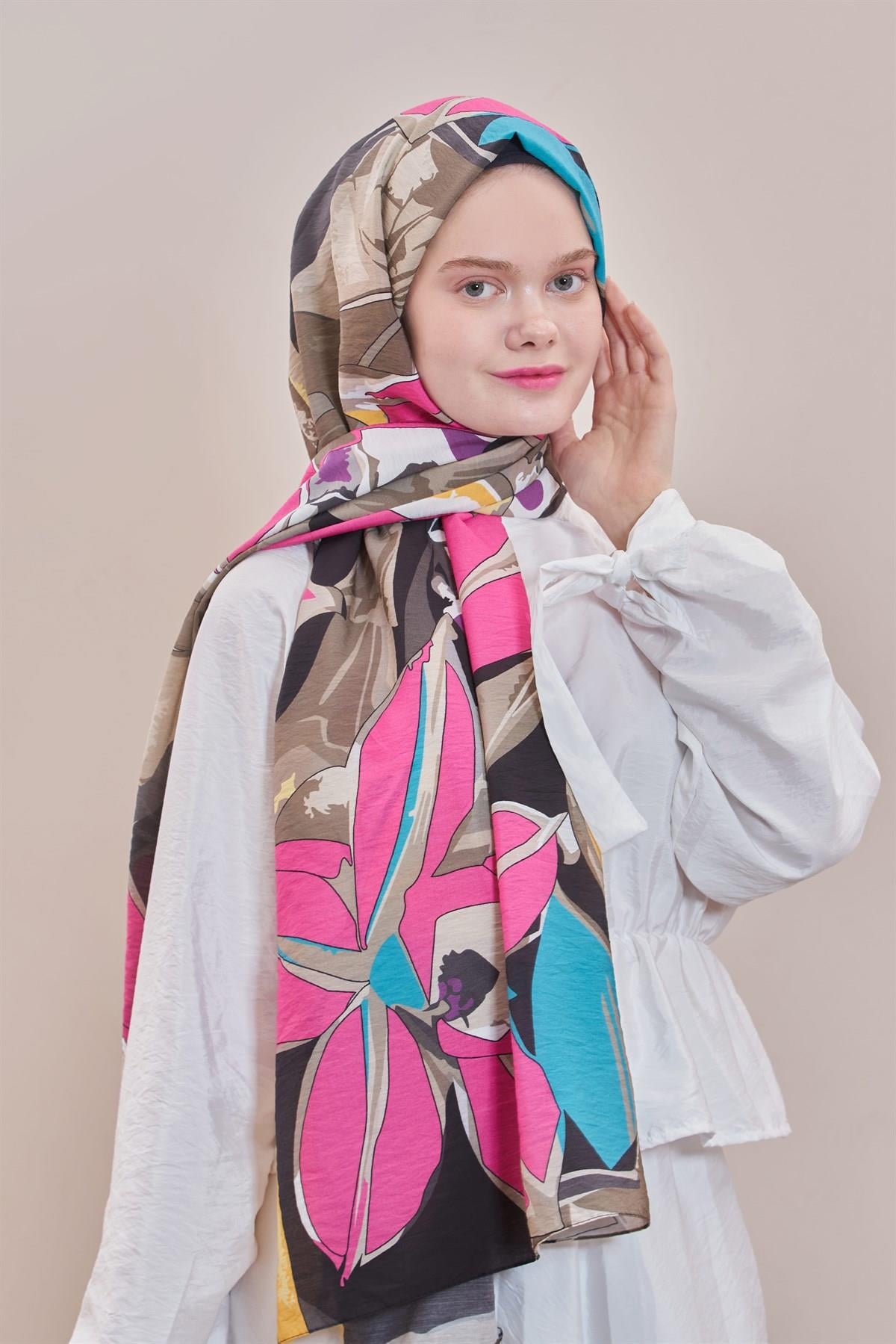 Diamond Lily 2037-Siyah Fuşya