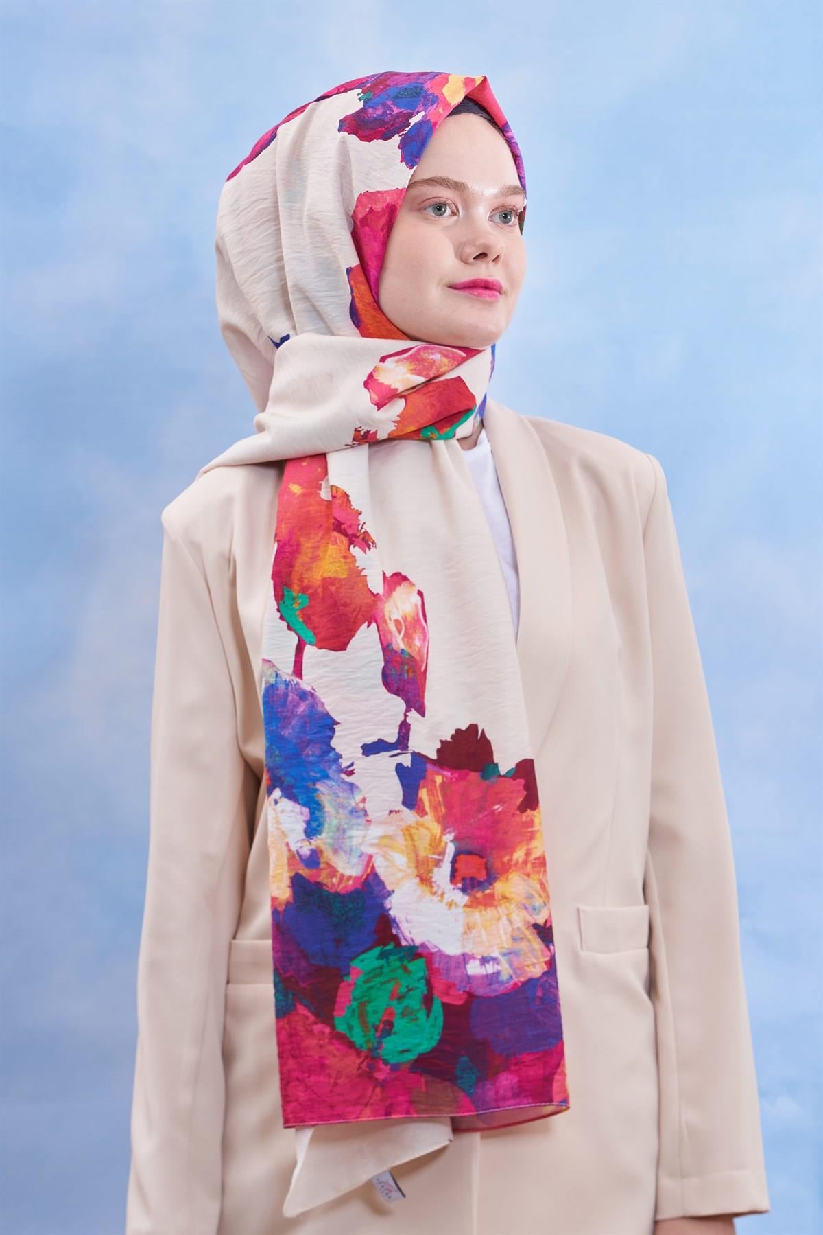 Diamond Peony 2044-Bej Fuşya