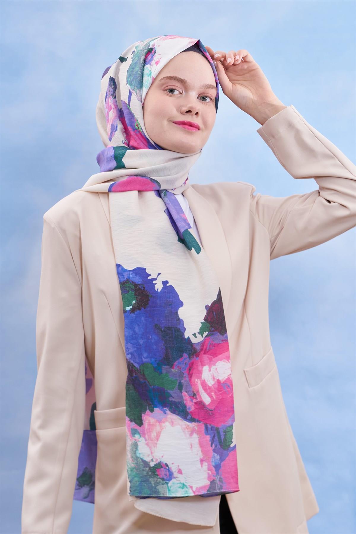 Diamond Peony 2044-Bej Saks
