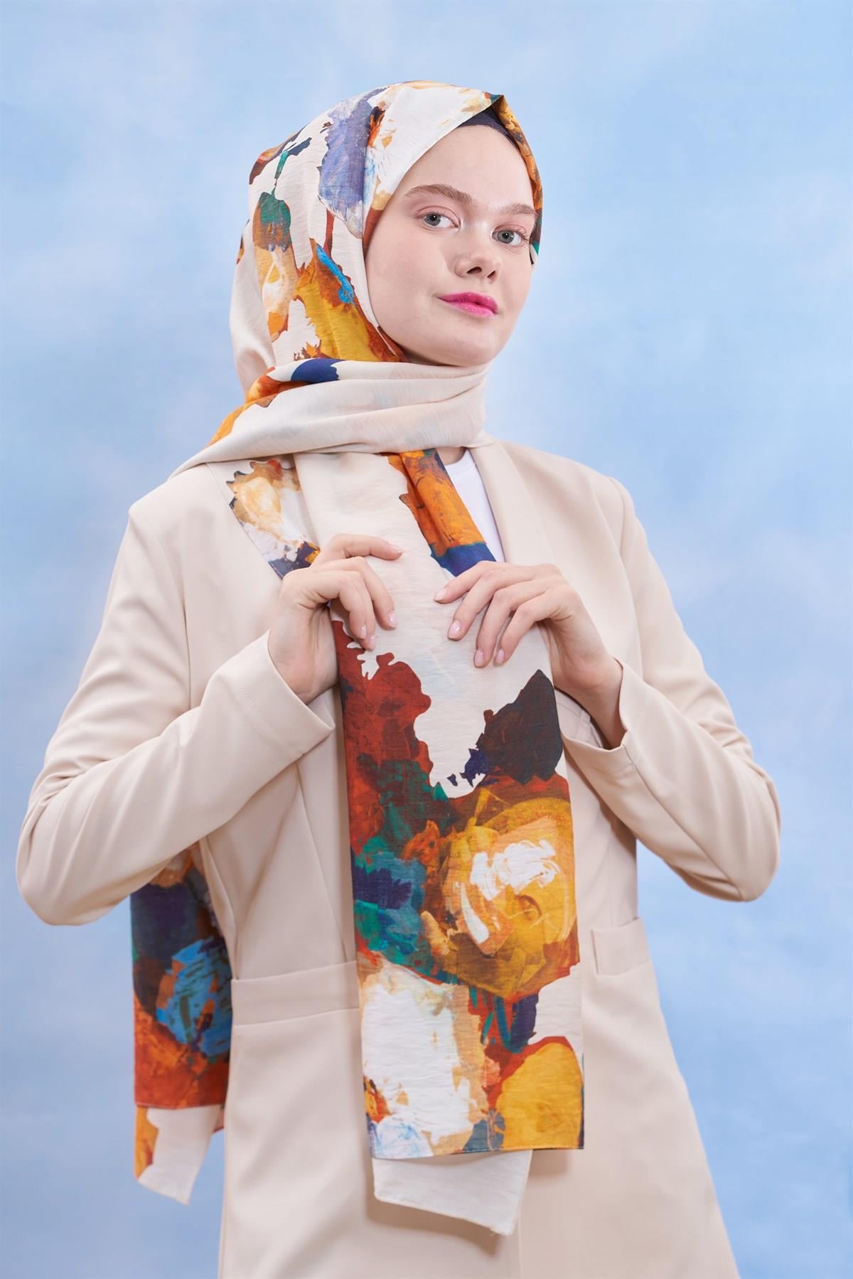 Diamond Peony 2044-Bej Tarçın