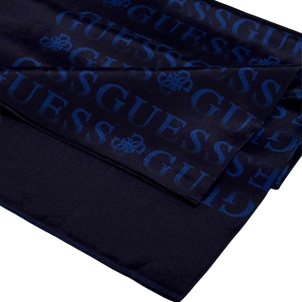 Guess Pamuk İpek Monogram Şal AW5746SIL03-Blu