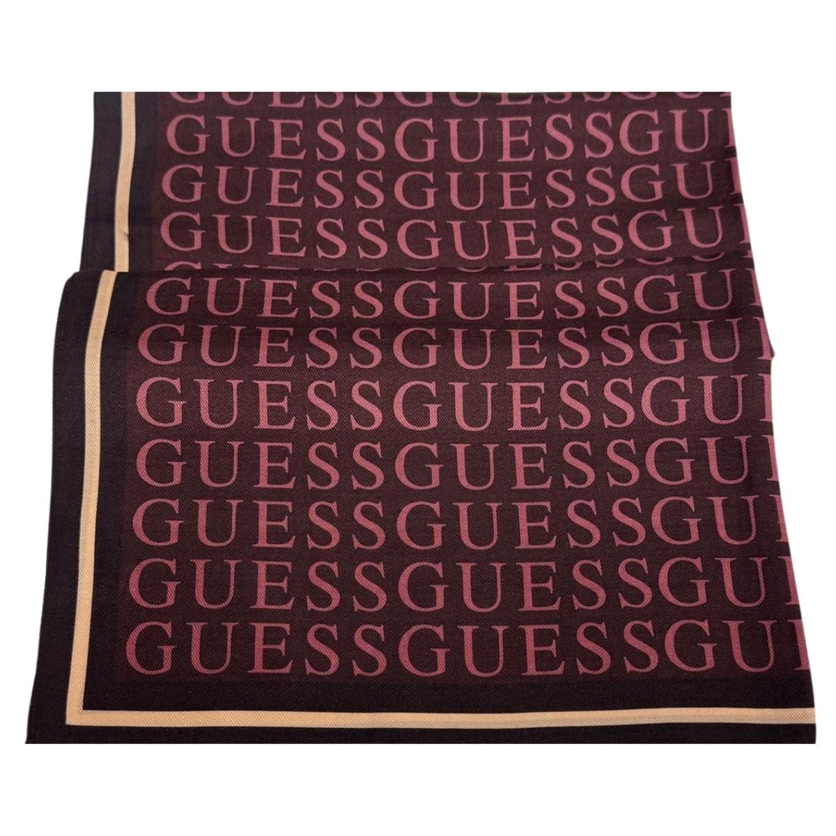 Guess Yün İpek Monogram Şal AW5745SIL03-Bur
