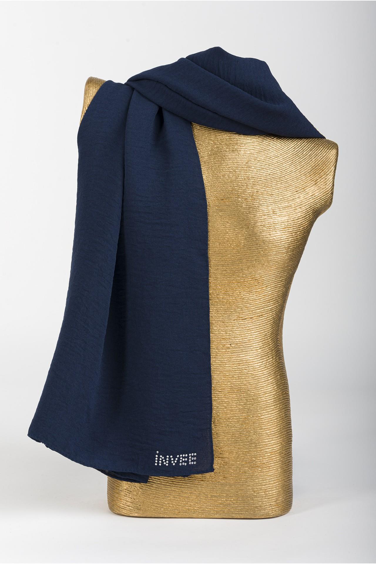 İnvee Caz Şal 1246-Lacivert