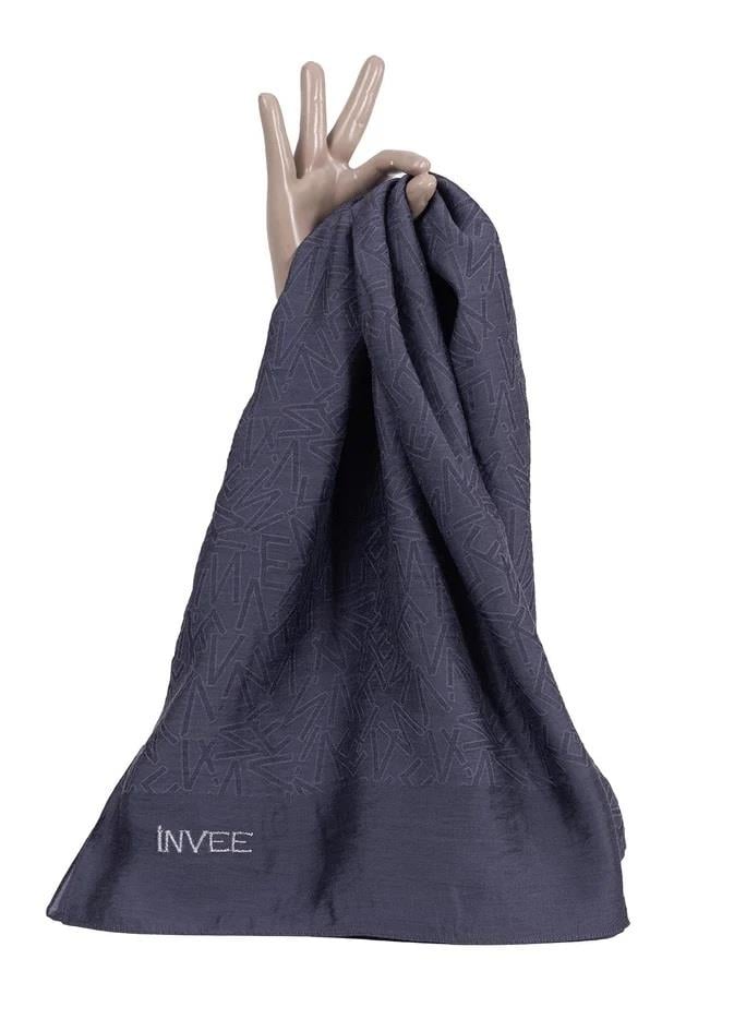 İnvee Desen Şal 1550-Antrasit