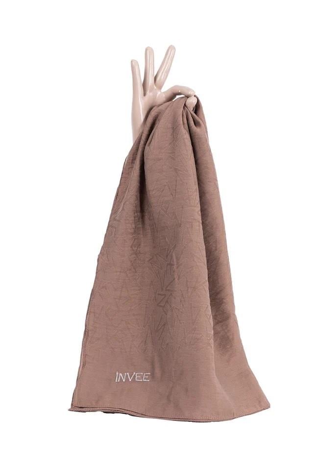 İnvee Desen Şal 1550-Camel
