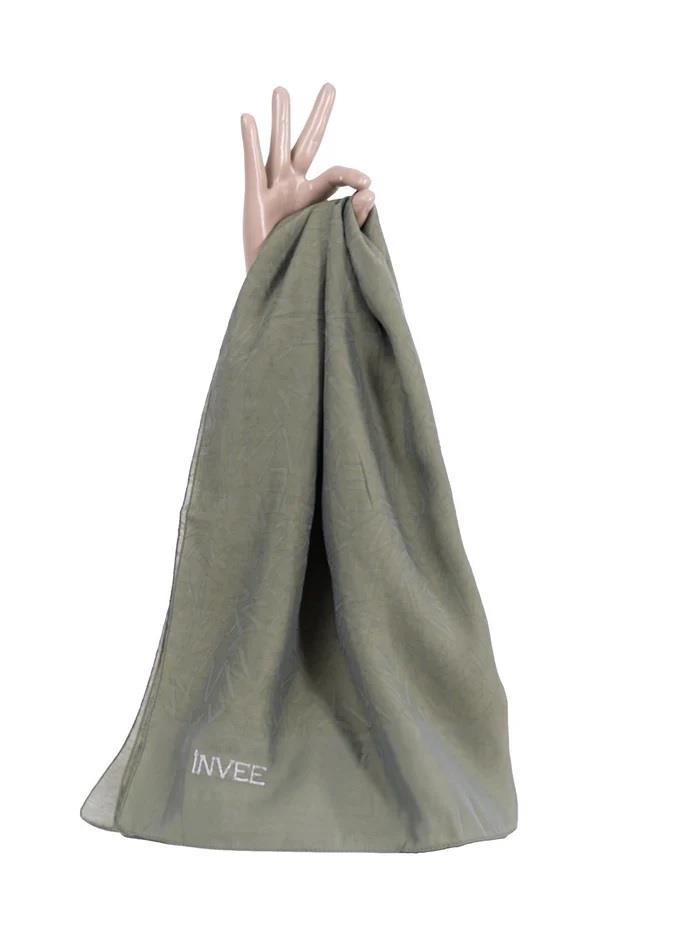 İnvee Desen Şal 1550-Haki