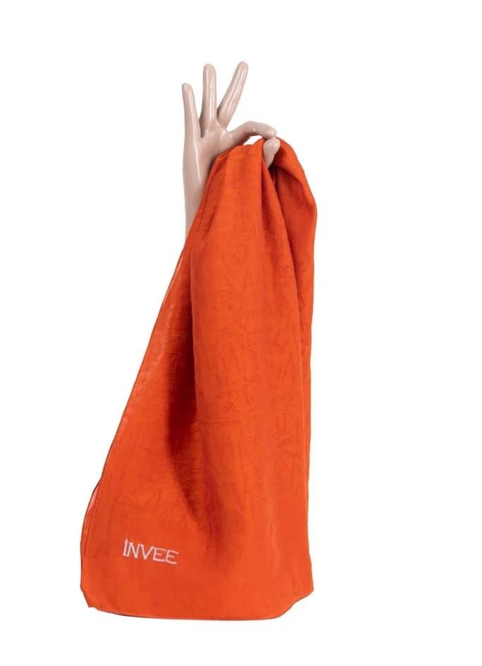 İnvee Desen Şal 1550-Oranj