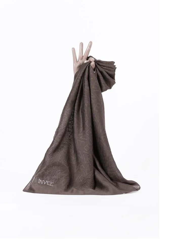 İnvee Desen Şal 1550-Toprak