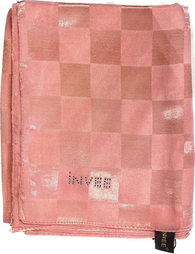 İnvee Şahane (Dama) Şal 1230-Pembe