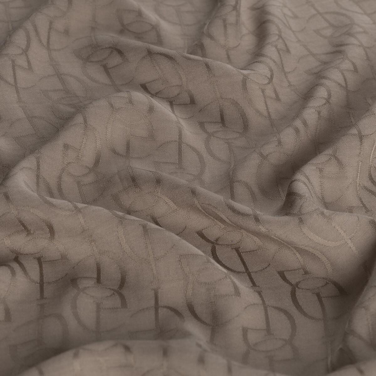 İpekevi Dört Mevsim İE Monogram Şal 04474-Taş