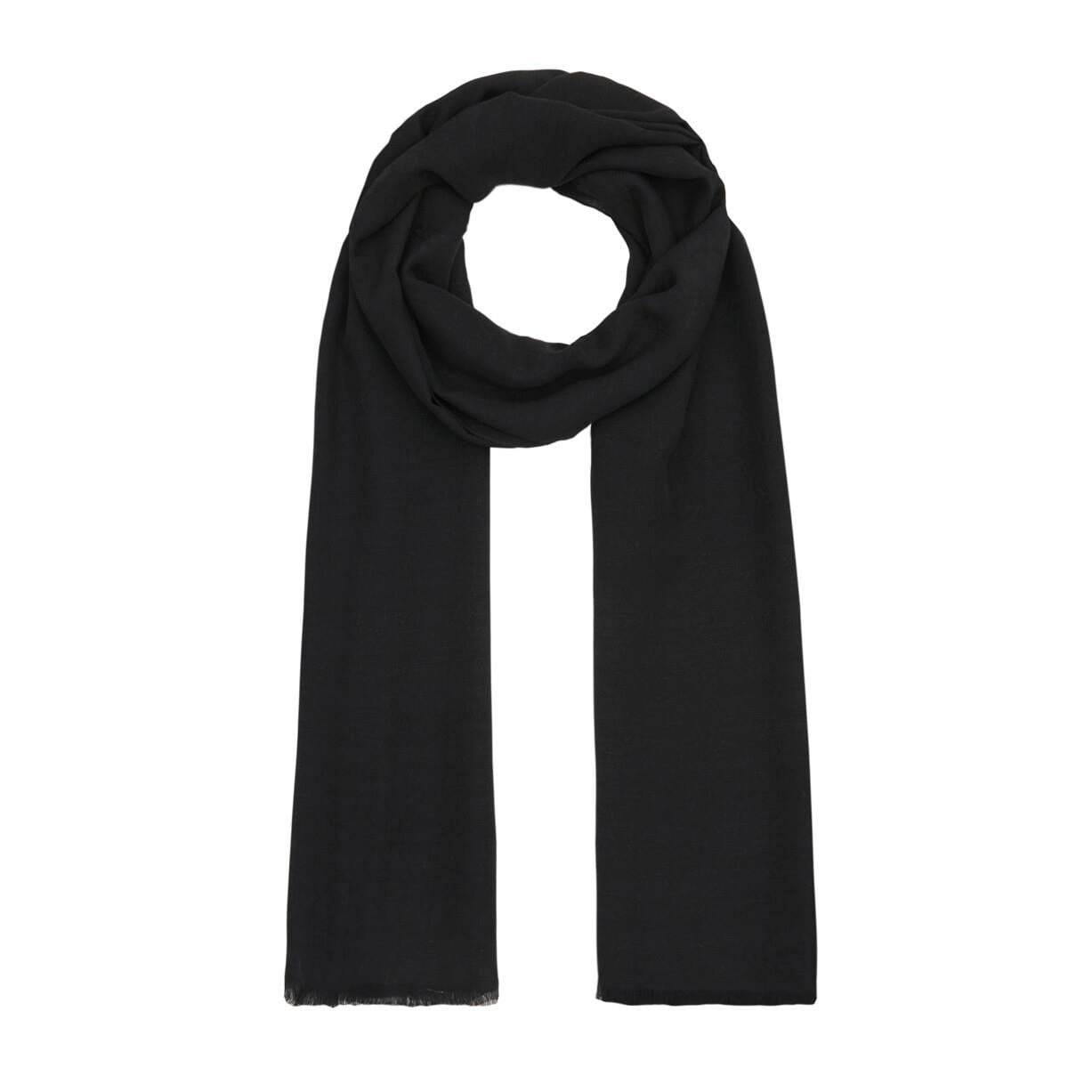 İpekevi Dört Mevsim Monogram Desen Şal 04356-Siyah