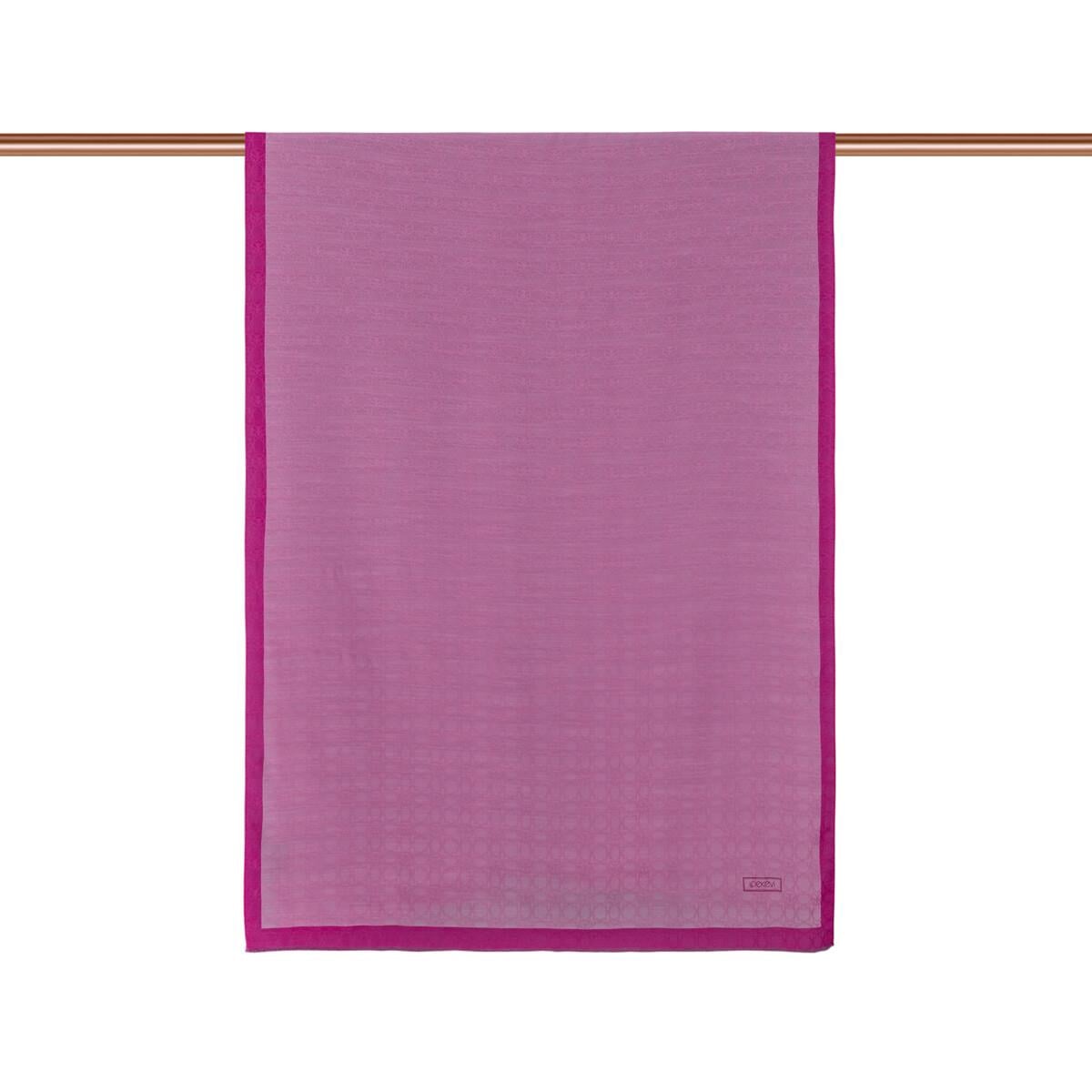 İpekevi Dört Mevsim Monogram Desen Şal 04356-Şeker Pembe