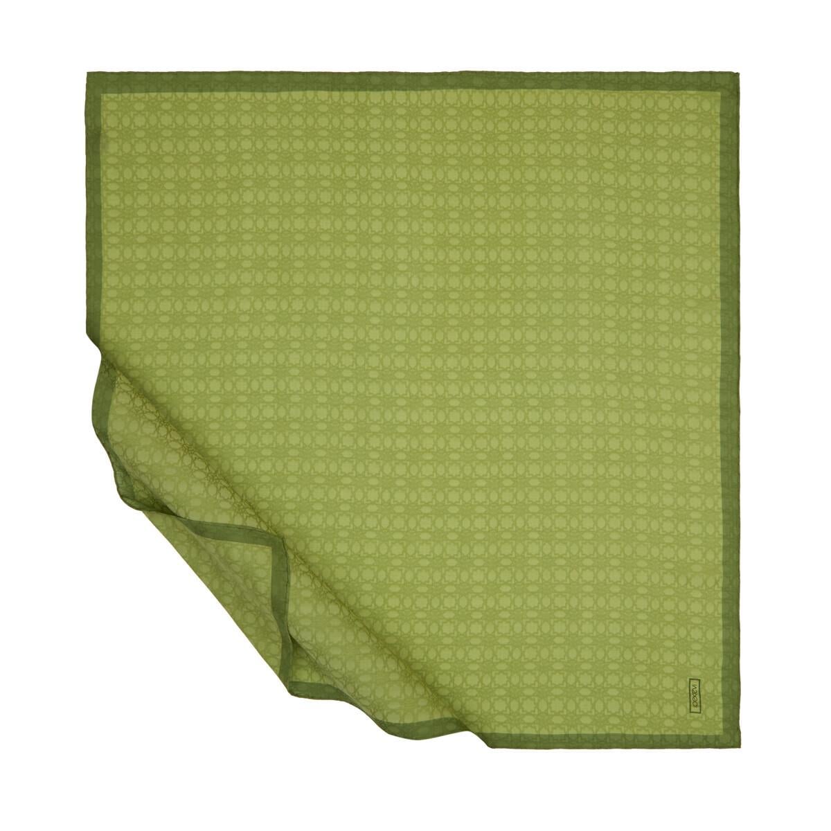 İpekevi Dört Mevsim Monogram Eşarp 04357-Çam Kokusu