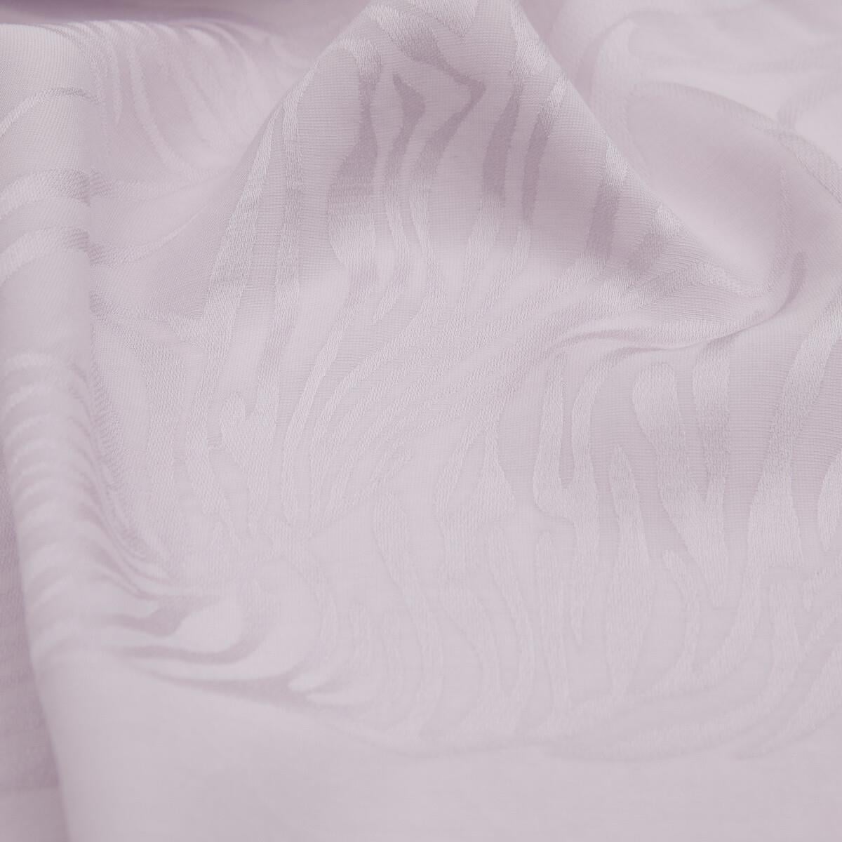 İpekevi Dört Mevsim Zebra Desenli Monogram Jakar Şal 04473-Leylak