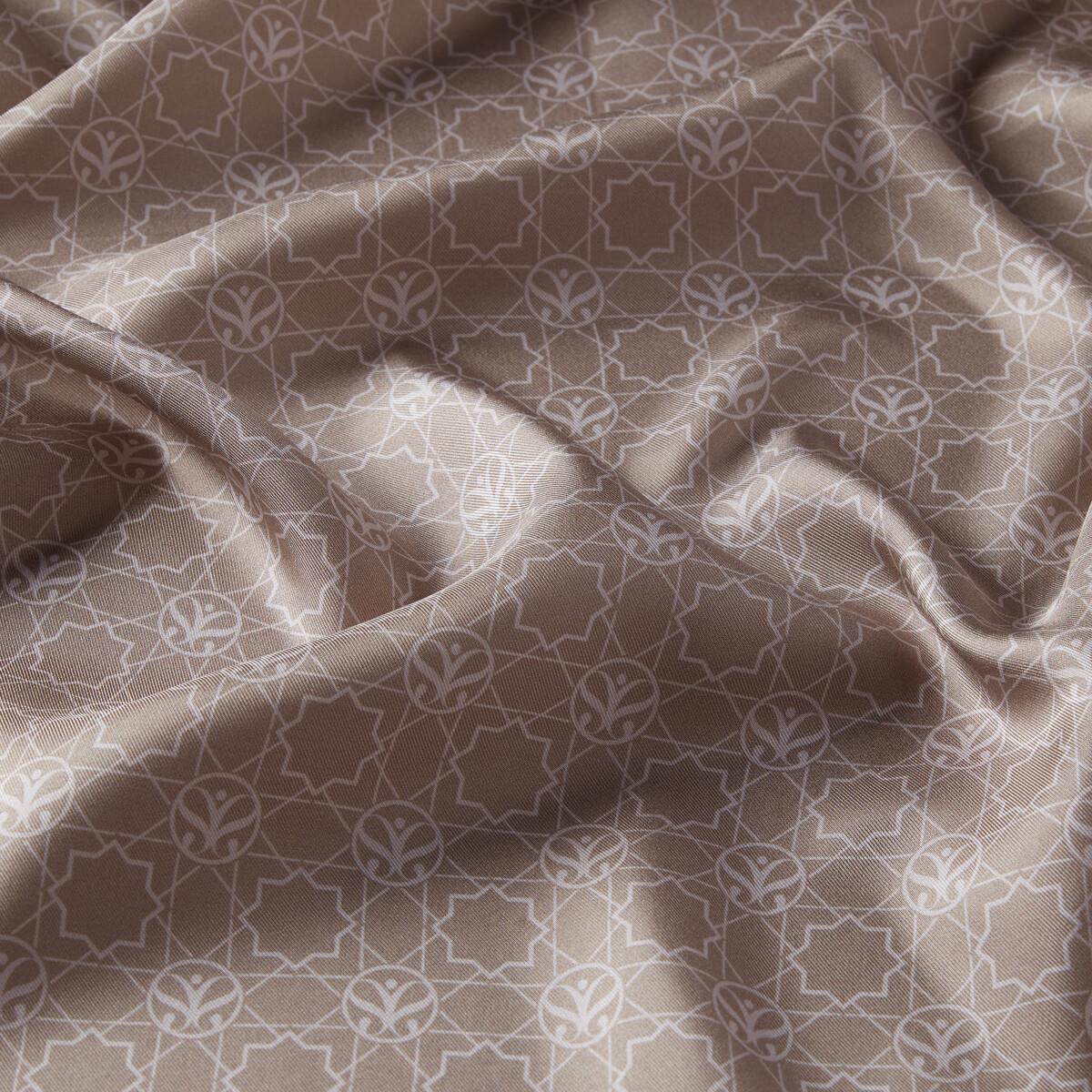 İpekevi Mini Seljuk Monogram Eşarp 01123-Taş