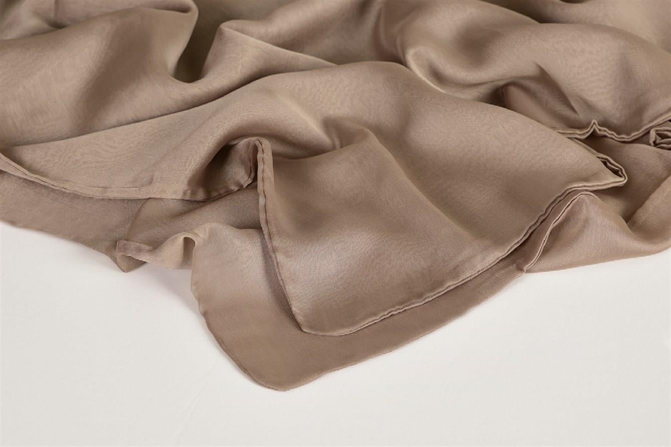 Kroren Parlak Jan Jan Eşarp 7301-Vizon
