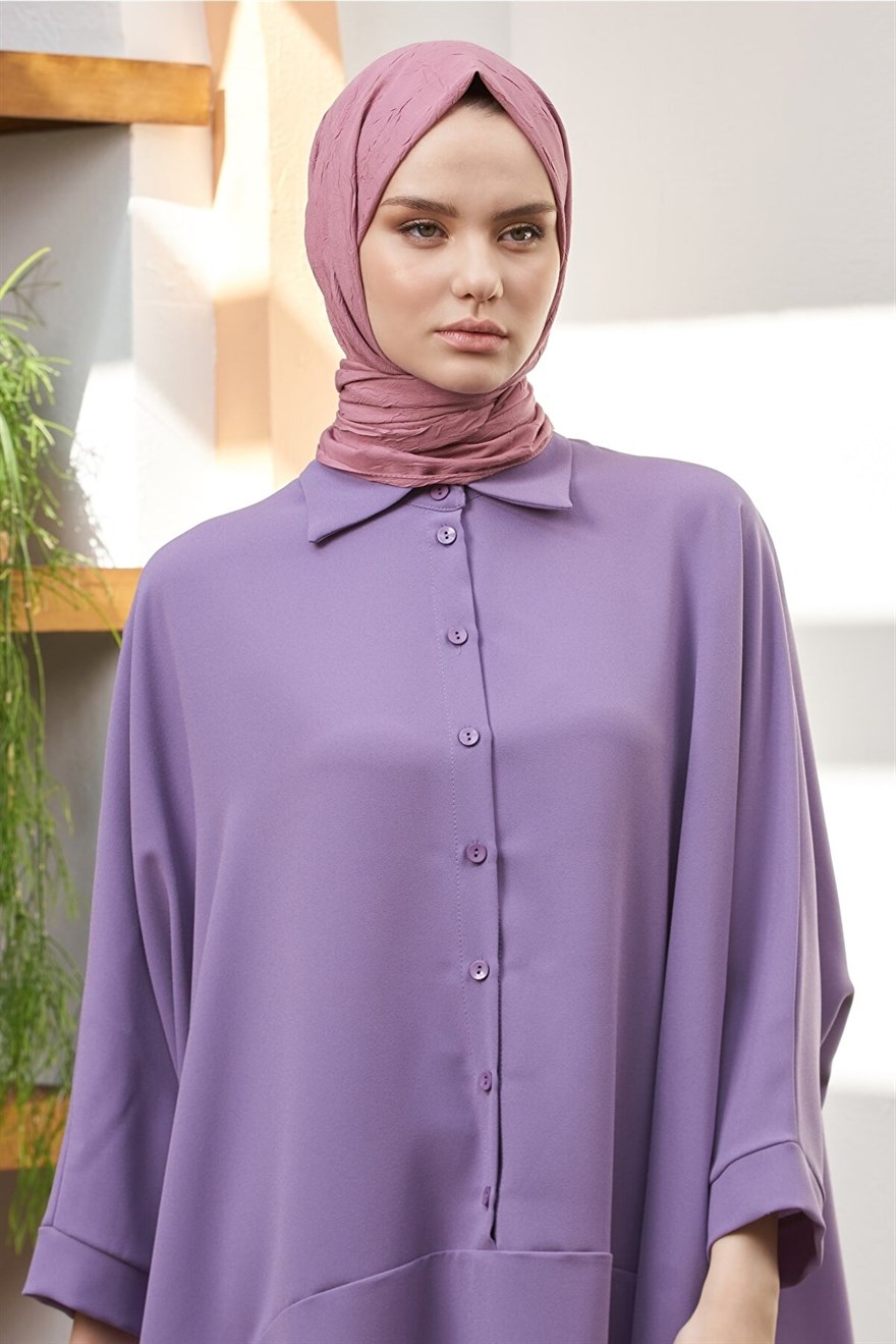 Loryan Scarf Viva Kraş Şal-Gül Kurusu