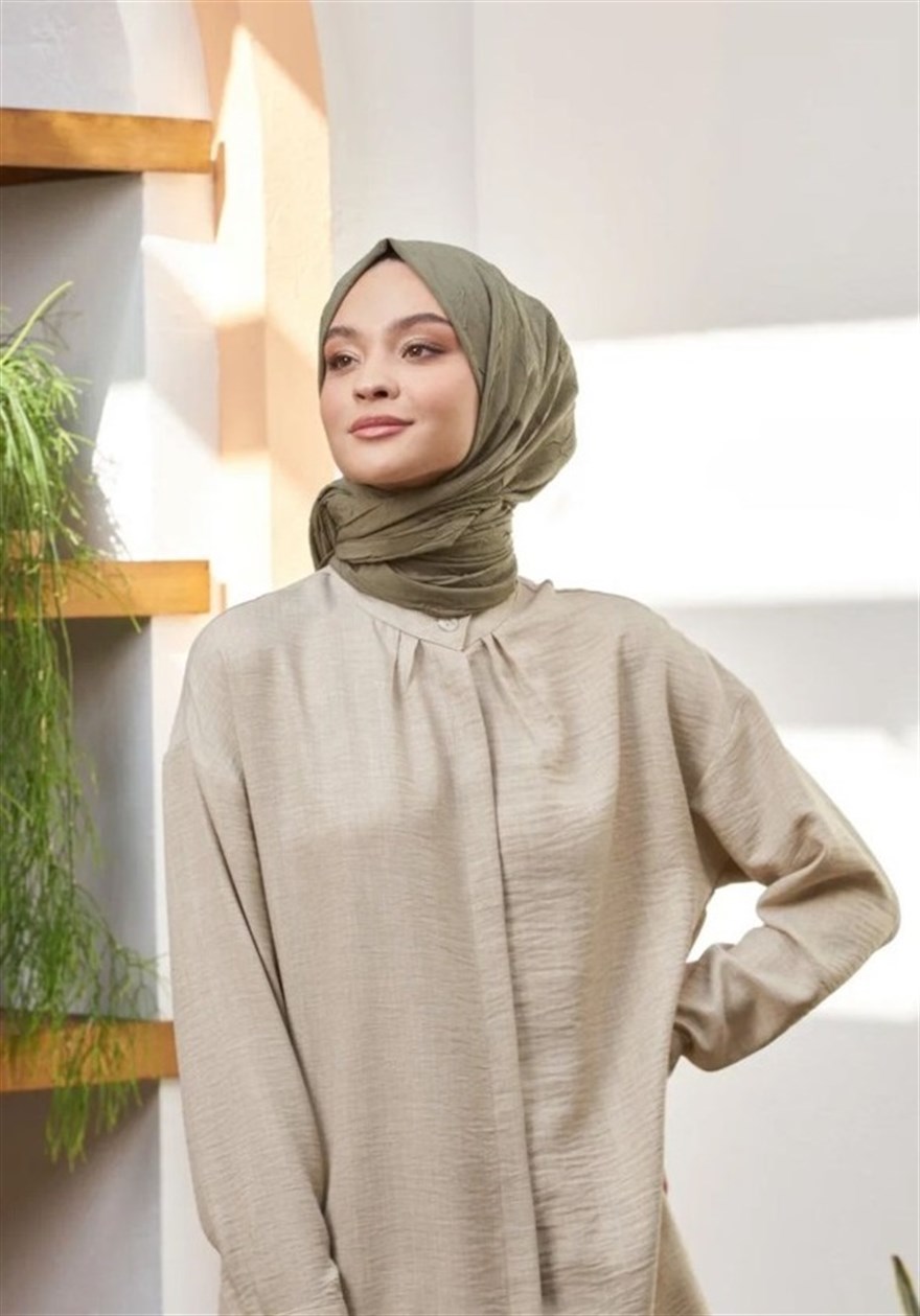 Loryan Scarf Viva Kraş Şal-Haki