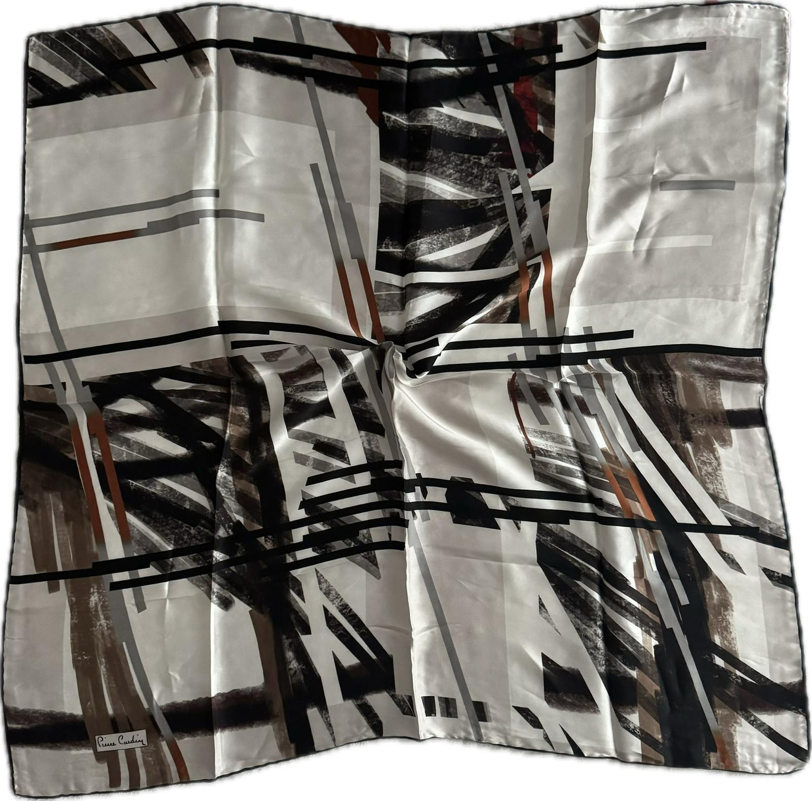 Pierre Cardin Crepe Saten İpek Eşarp  8057230-314