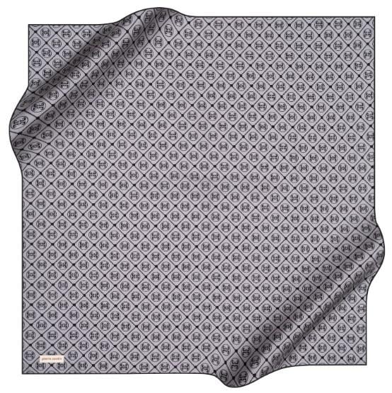 Pierre Cardin Crepe Saten Monogram Eşarp 8631230-314