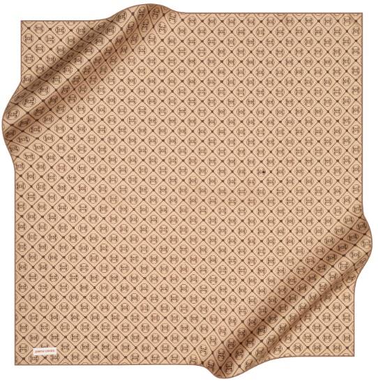 Pierre Cardin Crepe Saten Monogram Eşarp 8631230-334