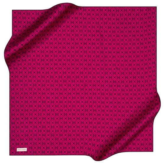 Pierre Cardin Crepe Saten Monogram Eşarp 8631230-315