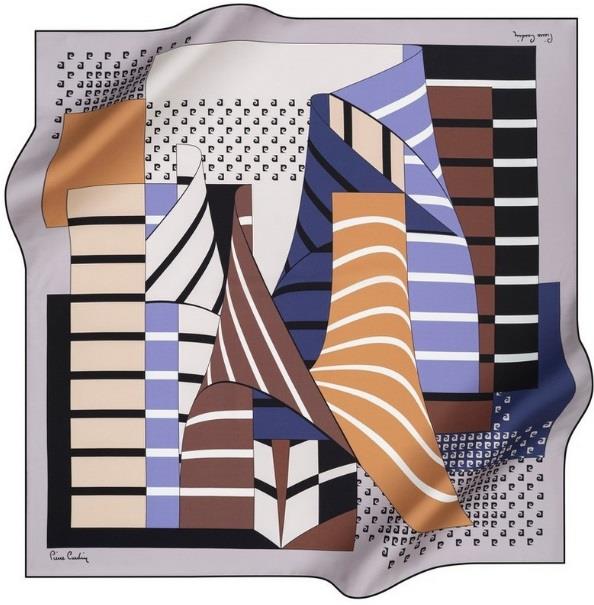Pierre Cardin Krep Saten İpek Eşarp 8415230-314