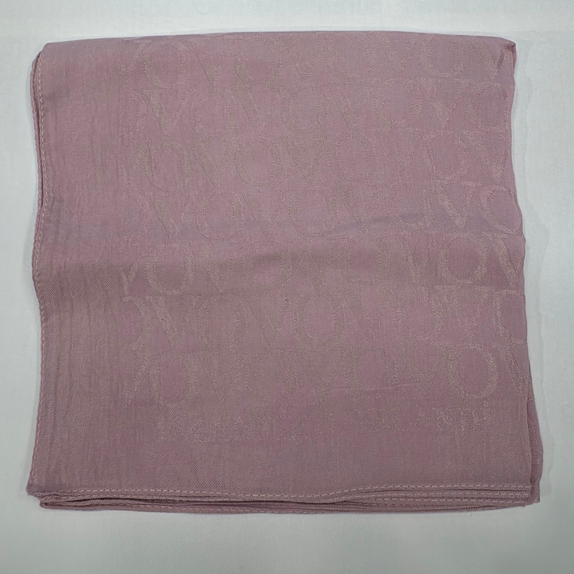 Valentino Orlandi Jakarlı Eşarp 27022025-Pembe