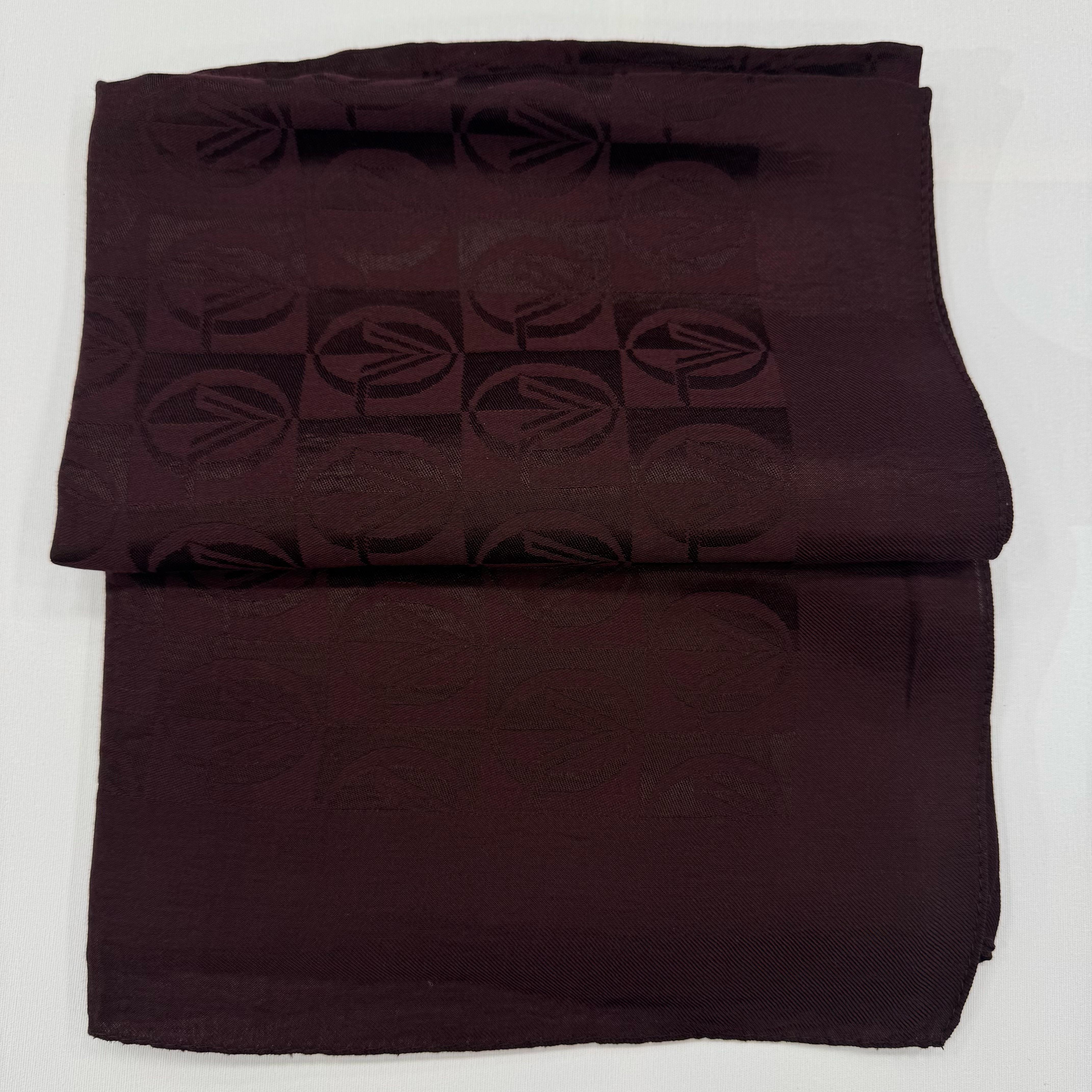 Valentino Orlandi Jakarlı Şal 27032025-Bordo