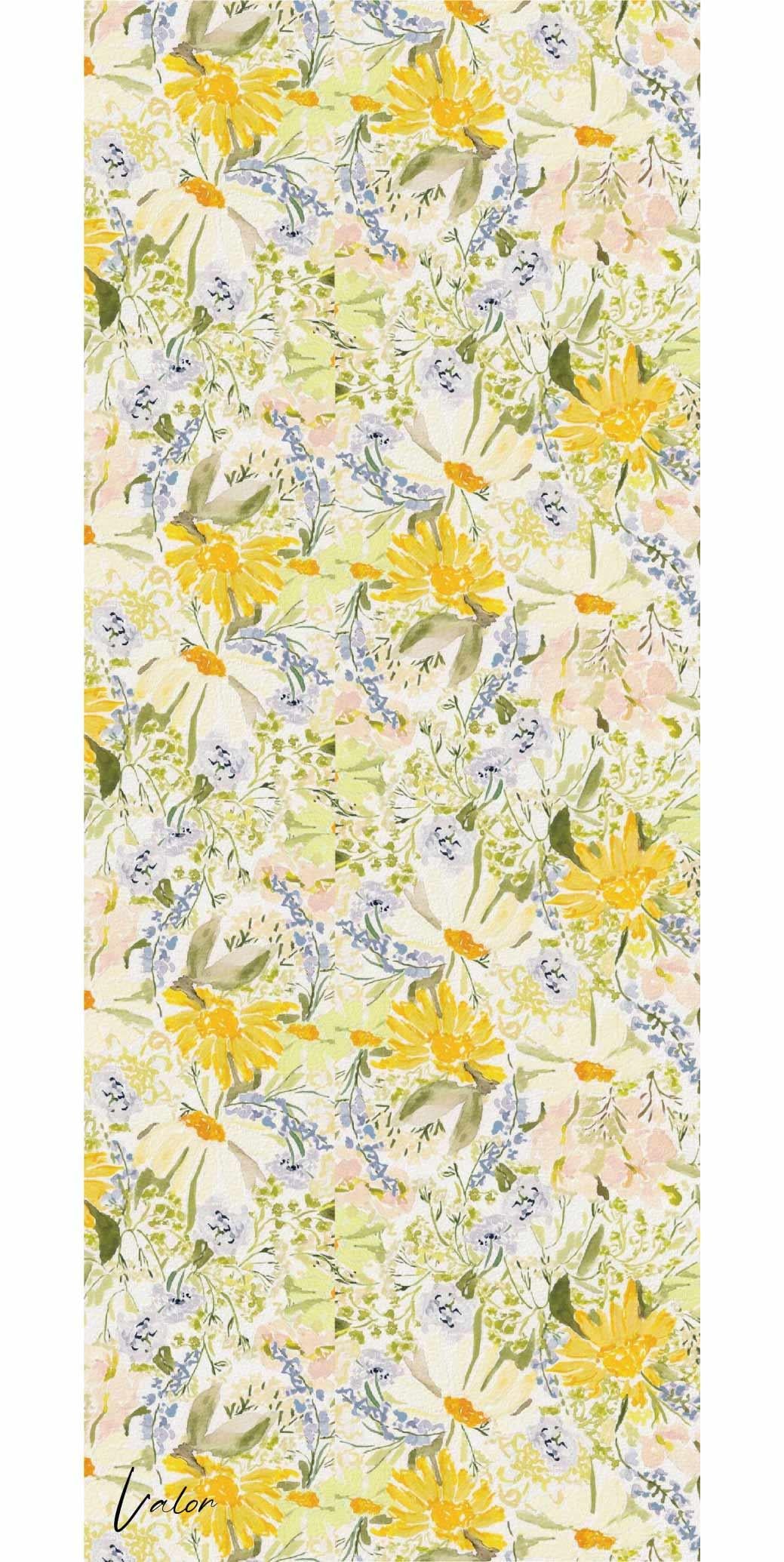 Valor Scarf Watercolor Camellia Şal 24122024-2495