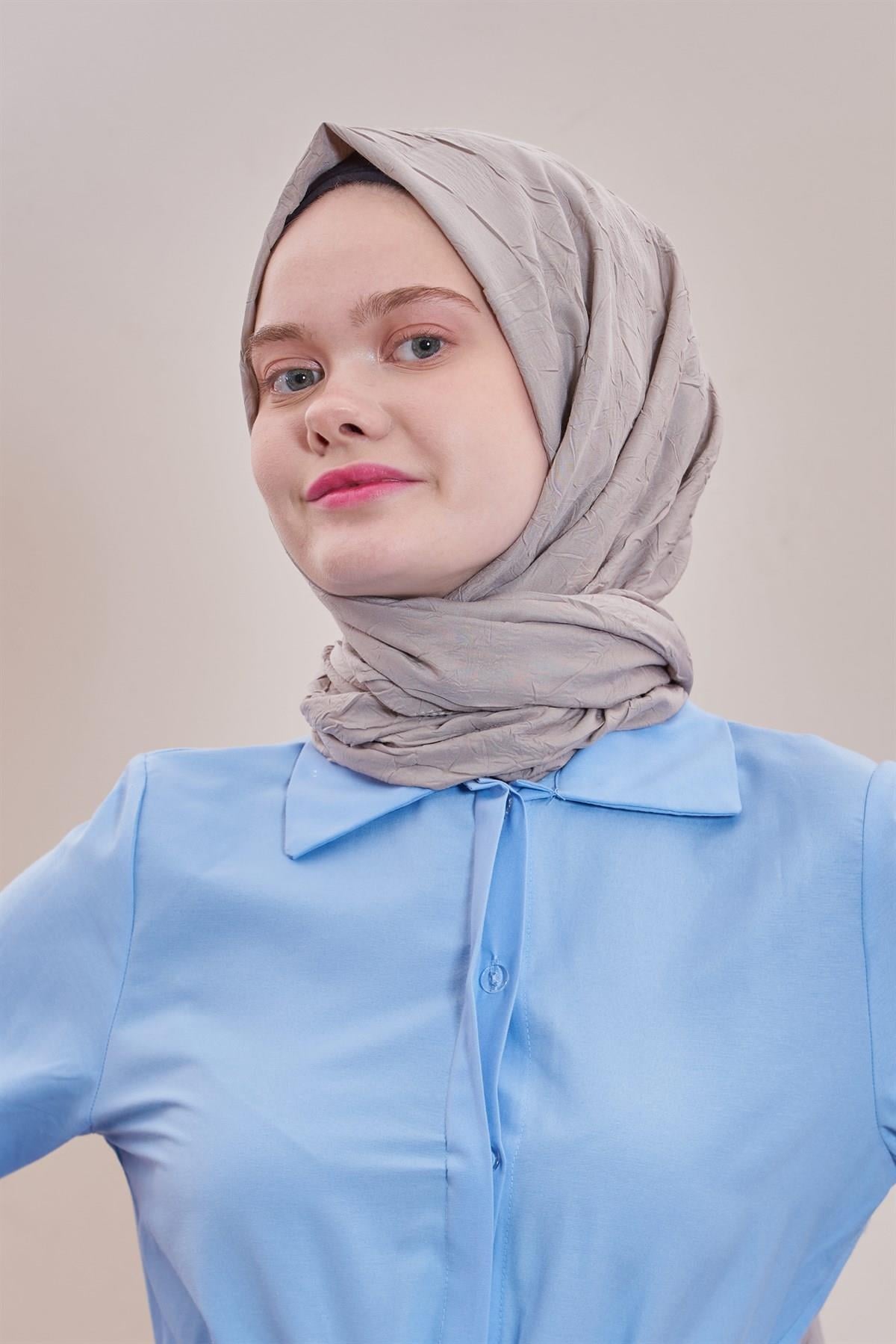 Viva Bambu Kraş (Crush) Şal 2055-Taş