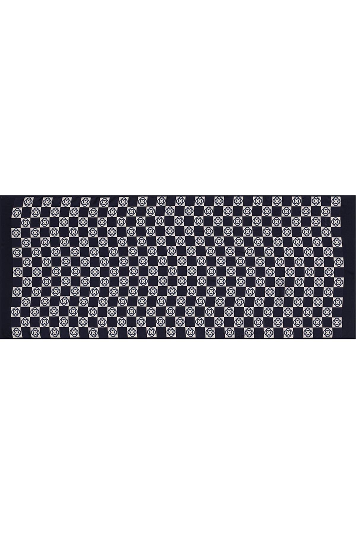 Aker Bosphorus Çift Taraflı İpek Etol Şal 8914711-921