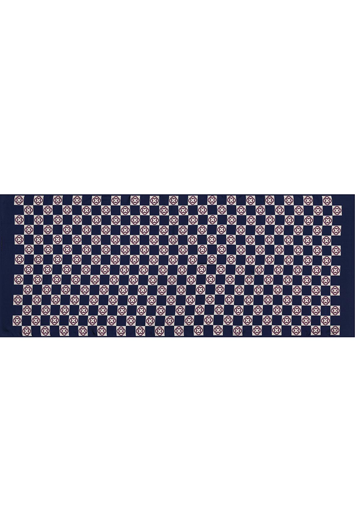 Aker Bosphorus Çift Taraflı İpek Etol Şal 8914711-911