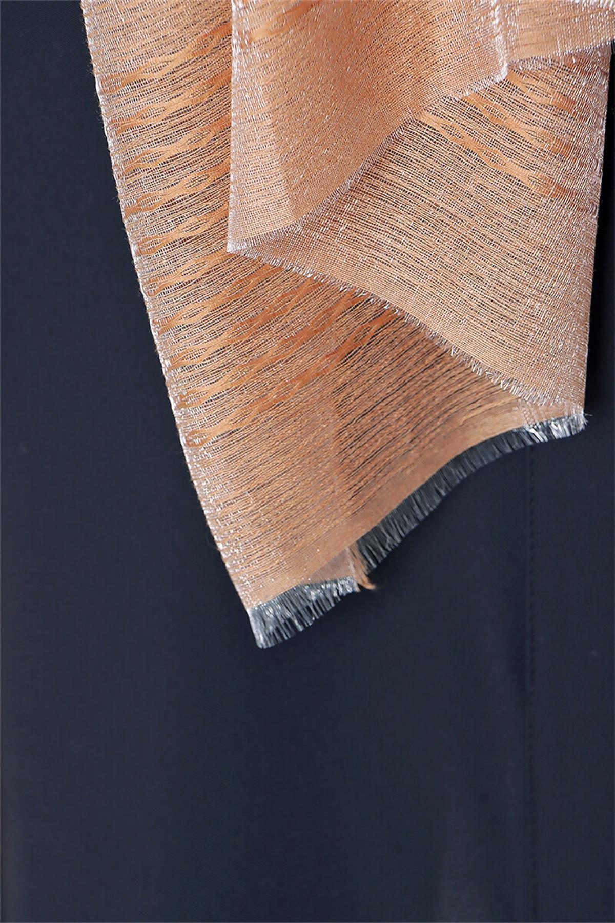 Aker Çizgili Stil Şal 2020100-981