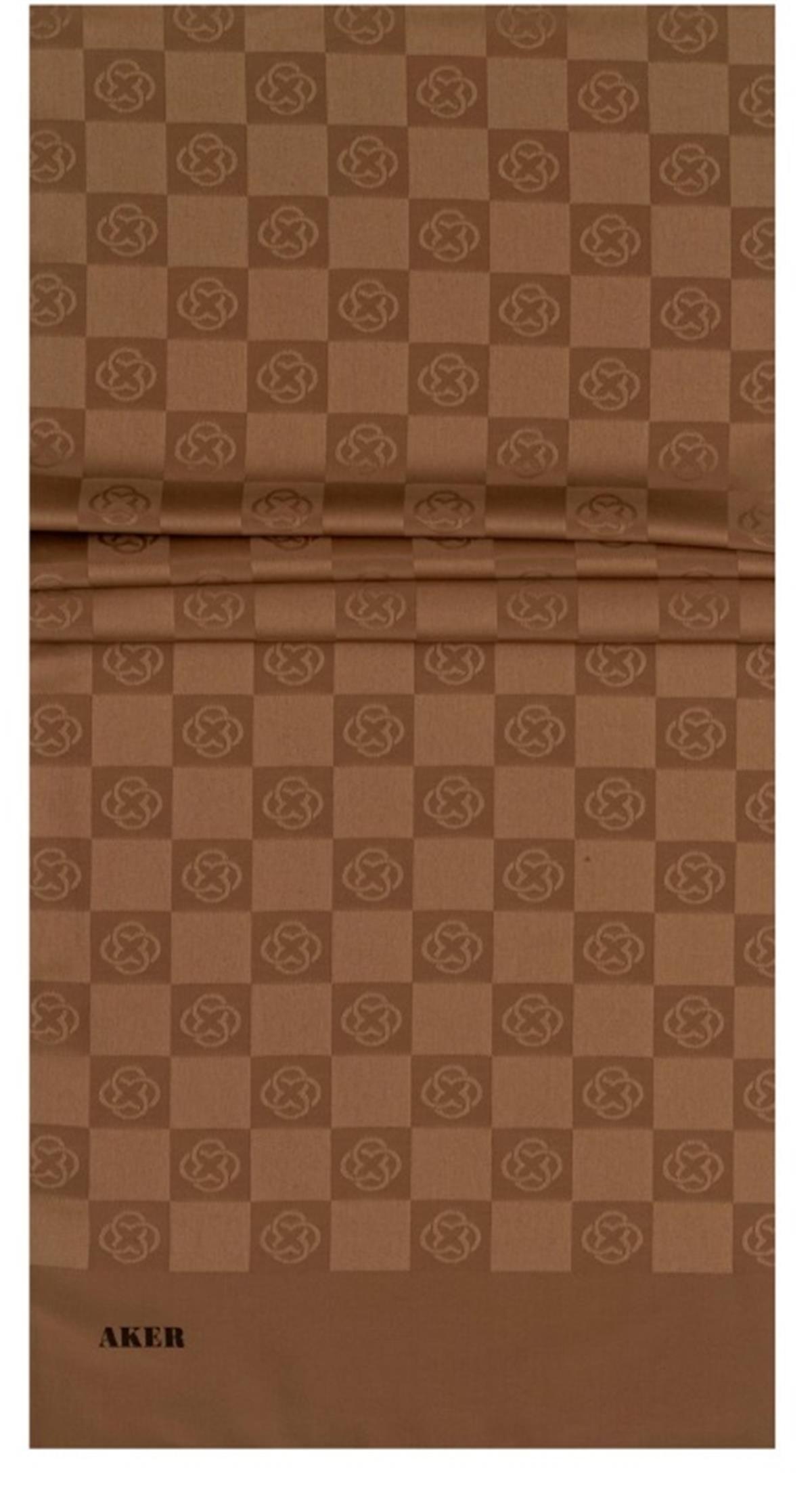 Aker Dama Monogram Şal 1070700-933