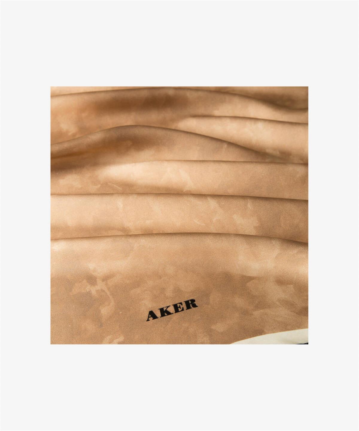 Aker İpek Krep Saten Eşarp 7208701-313