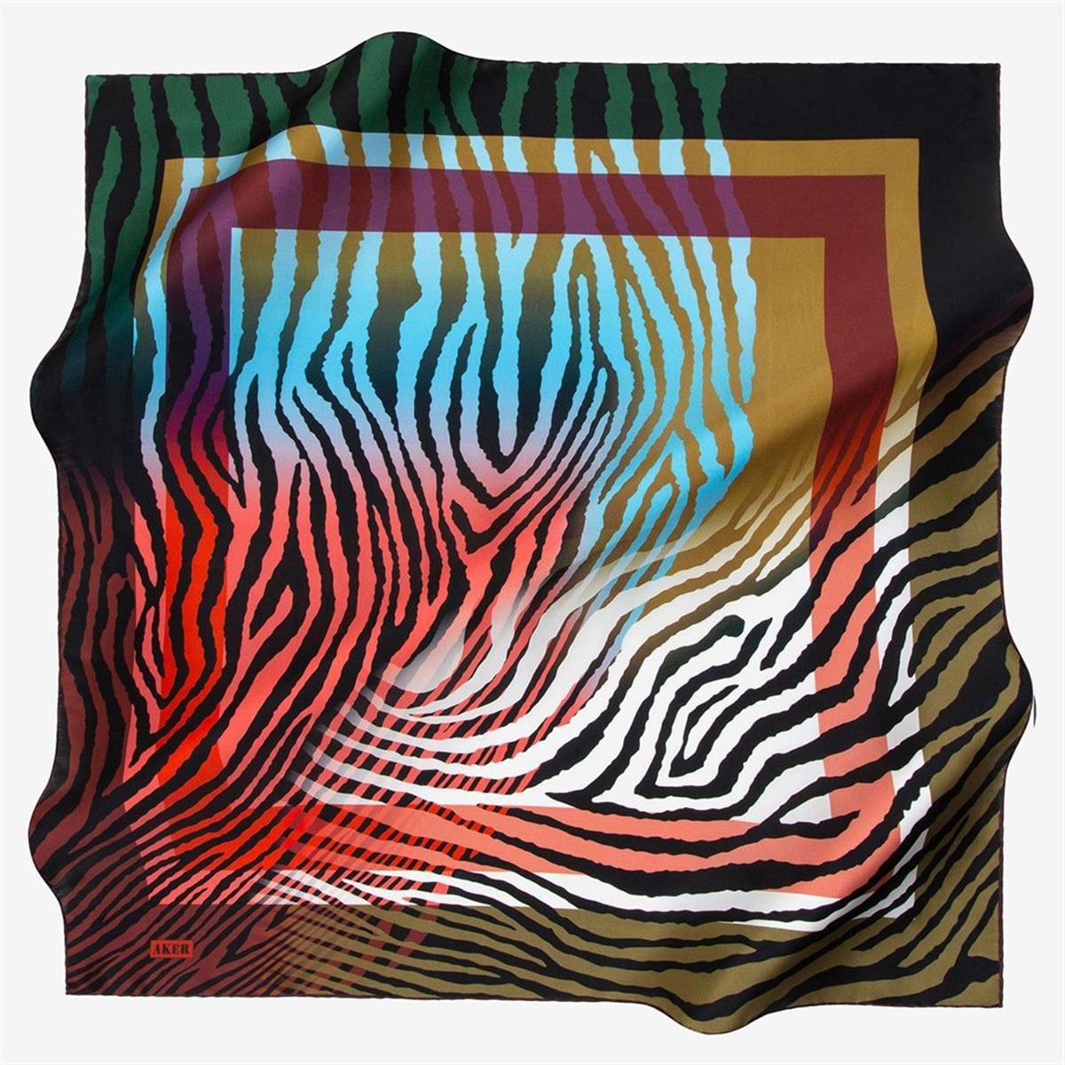 Aker İpek Krep Saten Eşarp 7651701-341