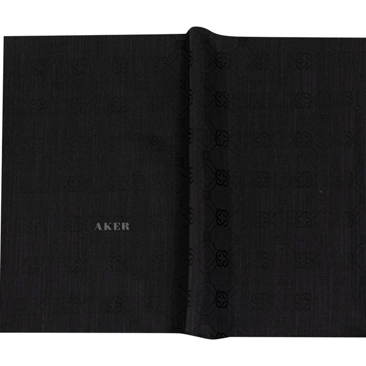 Aker Logolu İpek Koton Jakar Şal 8935977-911