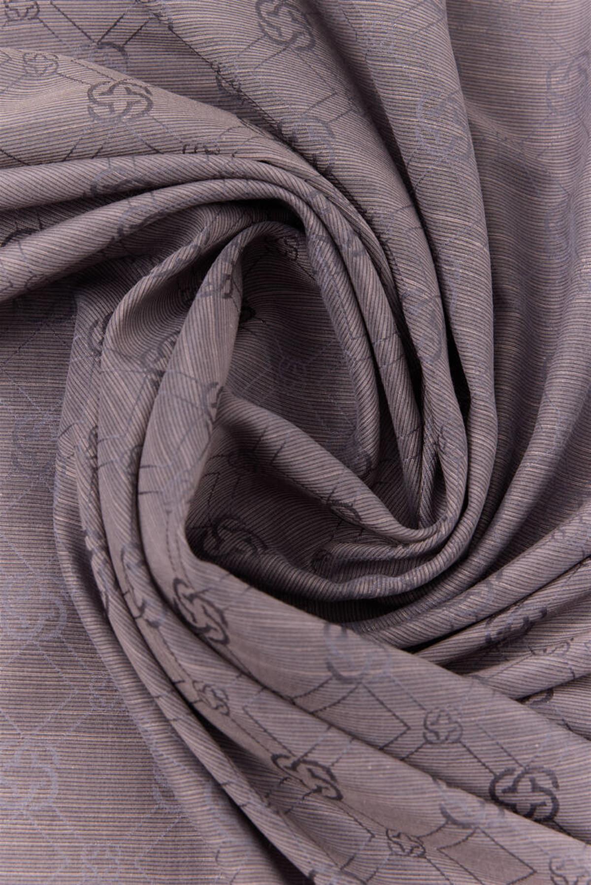 Aker Logolu İpek Koton Jakar Şal 8935977-974