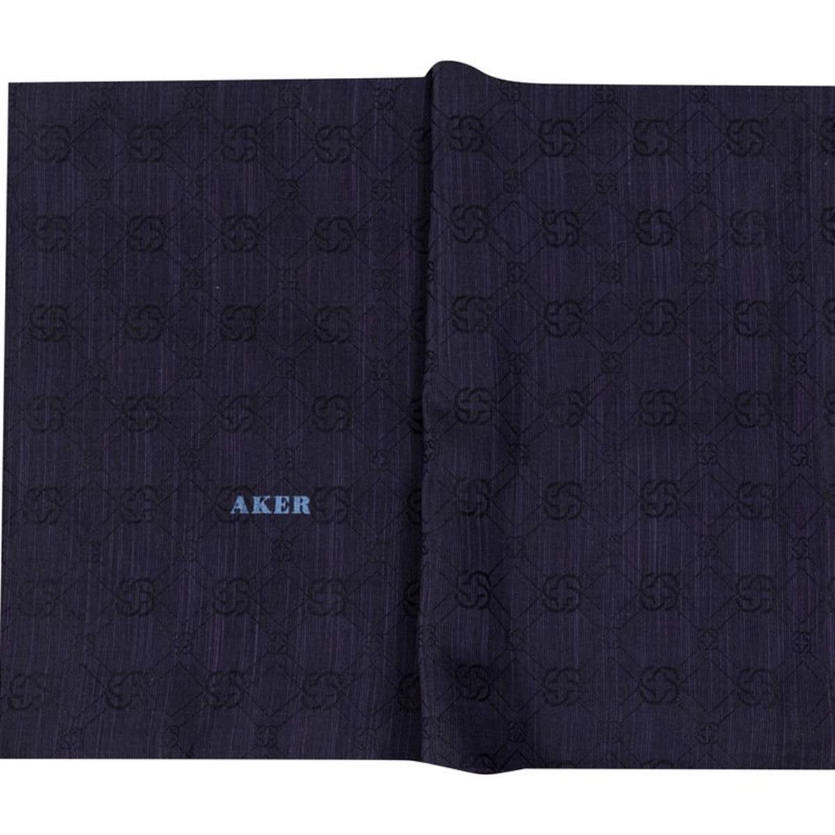 Aker Logolu İpek Koton Jakar Şal 8935977-921