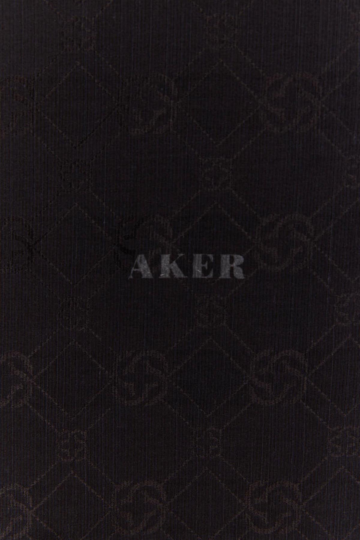 Aker Logolu İpek Koton Jakar Şal 8935977-911