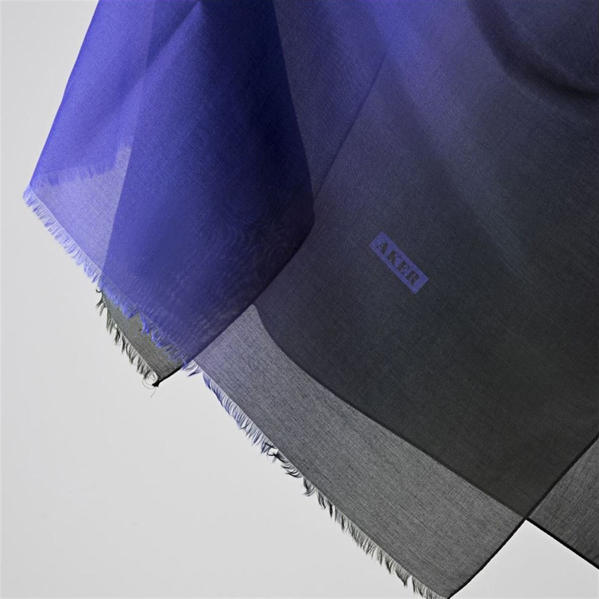 Aker Yaz Serinliği Degrade İpek Koton Etol Şal 7072777-424