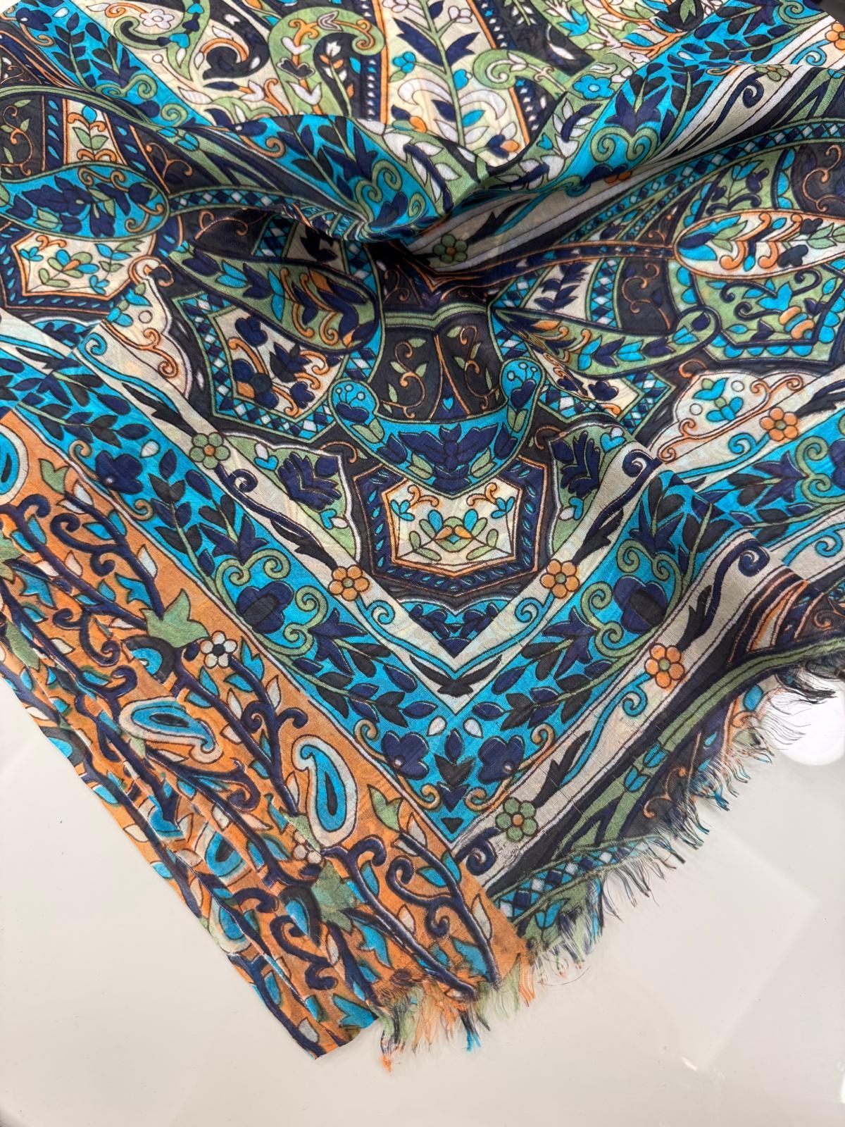 Armanda Etro Desen Şal 11092024-Model 05
